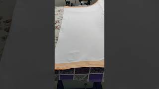 Dhoti pressing with vaporino portable steam iron [upl. by Ymar]