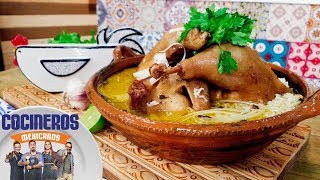 Receta Caldo de gallina  Cocineros Mexicanos [upl. by Teews]