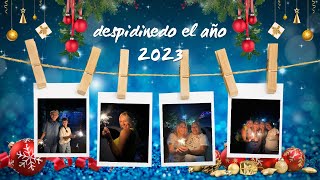 🍾DESPIDIENDO EL AÑO 2023 en familia cena 🎇 cohetes 🧨 [upl. by Dode]