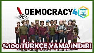 Democracy 4 Türkçe Yama \u00100 TRANSLATE Yenilendi [upl. by Supen]