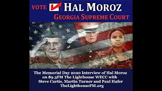 Hal Moroz for Georgia Supreme Court  The Lighthouse WECC Interview [upl. by Maris]