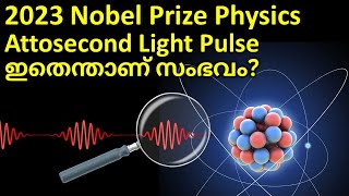 Physics Nobel Prize 2023  Attosecond Light Pulse Malayalam  Electronൻ്റെ ചിത്രം എടുക്കാൻ കഴിയുമോ [upl. by Nyberg290]