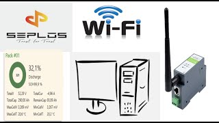 CONNESSIONE WIFI BMS SEPLOS PER PC [upl. by Eycal]