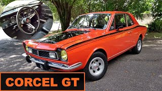 Corcel GT 1977  Garagem do Bellote TV [upl. by Meerak]