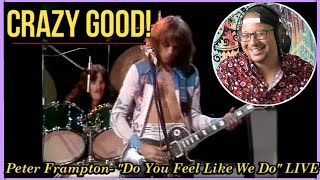 Peter Frampton Do You Feel Like We Do Midnight Special 1975 REACTION [upl. by Oibesue]