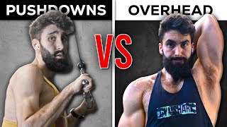 PUSHDOWNS vs OVERHEAD EXTENSIONS Which is Better [upl. by Notxarb57]