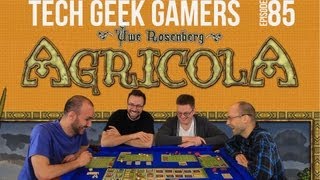 Lets Play Agricola  Board Game Play Through [upl. by Bela194]