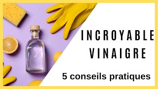 Comment utiliser le vinaigre blanc en nettoyage [upl. by Bruni]