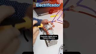 Así se hace la CONEXIÓN DE UNA TABLERO ELÉCTRICO [upl. by Hserus]