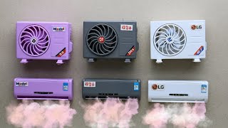 Top 3 Miniature Air Conditioner Unboxing amp Test Video  Best Gadgets Solar AC [upl. by Zohar]