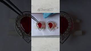 UV レジン  DIY UV Resin Craft amp Accessories  HOW TO MAKE AN UV RESIN JEWELRY  UV resin earrings [upl. by Reseda]