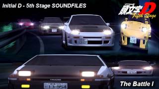 Initial D 5th Stage SOUNDFILES Battle I [upl. by Bean]