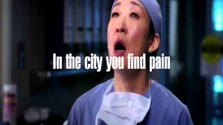 Greys Anatomy  Zola Jesus Skin lyrics  A Grace klinika [upl. by Assilanna834]