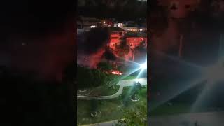 Incendio cerca de la cárcel de El Helicoide shorts [upl. by Paz]