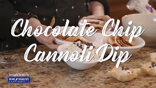 Chocolate Chip Cannoli Dip  A Quick and Easy Dessert Recipe [upl. by Evander786]