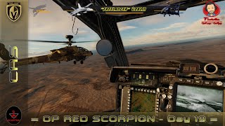 DCS Freelancer  OP Red Scorpion  Day 19  AH64D  190424  Freelancer Goblin VR [upl. by Vander]