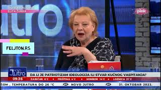 Glumica Radmila Živković izbačena s pinka Nećeš više ući na ovu televiziju program je prekinut [upl. by Seow]