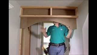 Building Storage Spaces Part 8 Making Decorative Arches [upl. by Coughlin]