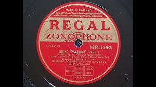 George Formby Swing It George 1939 78 rpm [upl. by Coulombe]