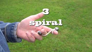 Begleri Tutorial 48  Three Spiral Tricks [upl. by Reiners108]