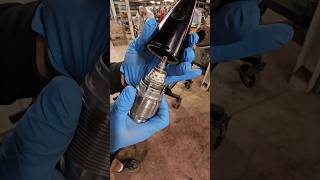 US Army M577 DETONATOR fuze removal from 203mm  8inch SUBMUNITION Shell military bullet tech [upl. by Trinidad]