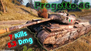 Progetto M35 mod 46  7 Frags 53K Damage Master by player otheynalmos [upl. by Akihc]