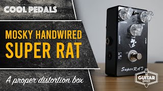 Mosky Super Rat A straight up great sounding distortion pedal [upl. by Adnana]