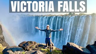 AFRICAS BEST WATERFALLS 3 Days at Victoria Falls Rafting and Both Sides of the Falls [upl. by Treblihp760]