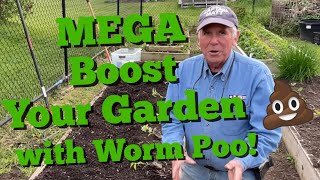 Enriching a Garden with Worm Castings [upl. by Stambaugh]