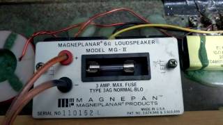 MAGNEPLANAR MGll Speaker [upl. by Hauhsoj]