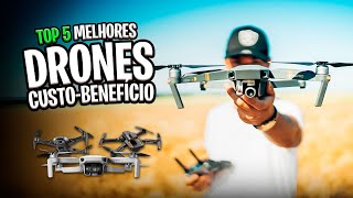 Top 5 melhores DRONES Baratos e Incríveis de 2024 Custo Benefício ✅ [upl. by Corso]