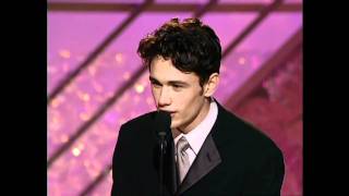 James Franco Wins Best Actor Mini Series or TV Movie  Golden Globes 2002 [upl. by Revkah]