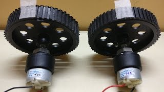 100RPM and 200RPM 12V DC Motor with Gearbox Testing Without Load  ihrProjects [upl. by Fritz733]