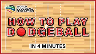 How To Play Dodgeball  OFFICIAL RULES [upl. by Daphna]