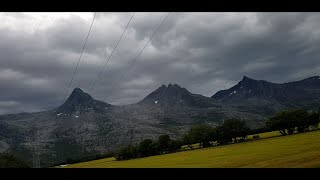 Fra Sandnessjøen til Bunnpris Leland Leirfjord 7 seven sister view [upl. by Acimehs209]