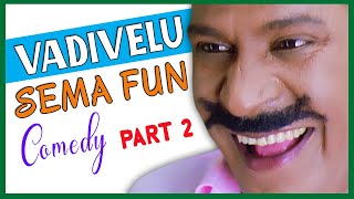 Vadivelu Sema Fun Comedy Part 2  Bambara Kannaley  Kuselan  Middle Class Madhavan [upl. by Margaretha913]