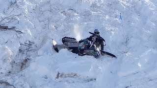 Crazy amp Epic Snowmobile Hill Climb  JUST SNOWMOBILES [upl. by Occir]