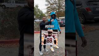 FSU wide receiver Kentron Poitier talks gas station snacks and more fsu cfb fsufootball cfp [upl. by Icam69]