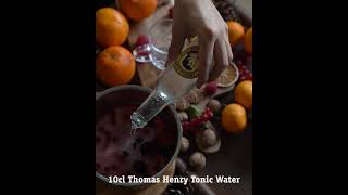 Hot Gin amp Tonic – Rezept mit Thomas Henry Tonic Water [upl. by Anivram]