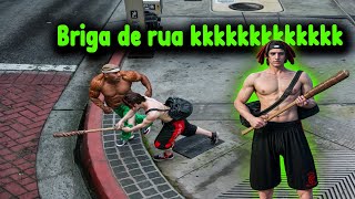 Briga de torcida organizada Gta Rp kkkkk [upl. by Shirlee]