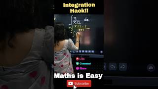 Integration Class 12 Class 12 Maths Integrals ytshorts shorts jee integration shorts [upl. by Eniamrahc744]