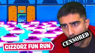 Cizzorz FUN RUN ruined my life Fortnite Death Run [upl. by Dayir]