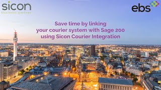 Sicon amp EBS demonstration Sicons Courier Integration [upl. by Lillywhite]