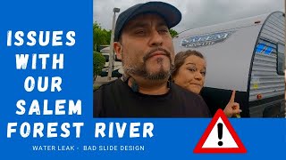 Issues with OUR Salem Forest River Cruise Lite [upl. by Eitnom]