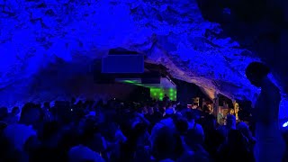 Crazy cave party in Deep Club at Makarska Beach  Yacht week in Croatia 2022 [upl. by Nwahsed]