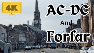 Forfar Scotland The Birthplace of Bon Scott Lead singer of Rock Band ACDC [upl. by Ahseile]