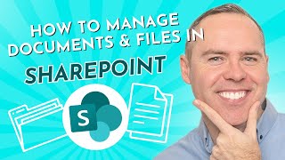 Tutorial for Working with Documents in SharePoint 2023 [upl. by Llerehc]