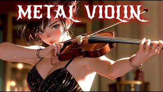 METAL  VIOLIN SOLO MUSIC V3🎻🔥 Boost energy while Workout  Gaming 🔥 [upl. by Anner44]