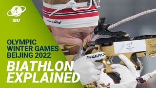 Biathlon in Beijing 2022 How it works [upl. by Anaujd]