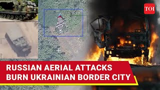 Putin Opens New Front Against Ukraine Russia Burns Sumy In Drone amp Missile Attacks  Watch [upl. by Odraude]